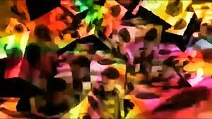 Perla Lopez, the nymphomaniac wife, invites supermarket guys back for desperate group sex in her office.