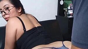 quick romp with wife's shy cousin turns naughty