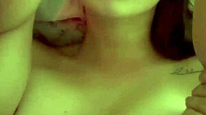 Cumming Inside Neighbor Rosinha's Ass, Her Pussy Dripping - POV