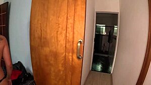 Gaby Fernandes' Shy First Photoshoot Featuring Bath, Dirty Talk, Natural Tits, and Shaved Pussy