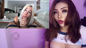 she invited her twin sister to join her and her boyfriend for some hot threesome action