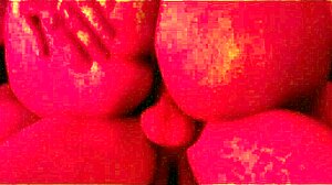 pretty latina enjoys wild orgy with four friends