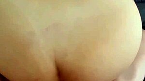 Fucking busty friend doggystyle with close-up