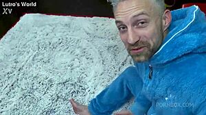 Anete Jordan's First Casting With Blowjob And Deepthroat