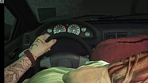 i pick up a whore on the street and she gets semen in her mouth