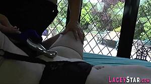 Old granny eating slut's pussy in intriguing oral masturbation session with toys, high definition mature British action unfolding passionately.