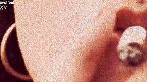 in this fetish scene, she worships big ass and sucks. muff diving, footjob, blowjob, kissing barefoot.