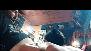 Argentinian Latina Gives Amateur Blowjob