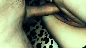 Does this beautiful wife look hot in fishnet stockings for anal?