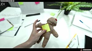 Employee Humiliates Slutty Boss Lia Lin, Making Her Squirt In Office