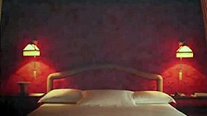 try on haul in full body stocking from naked, blue masquerade collared in sexy room