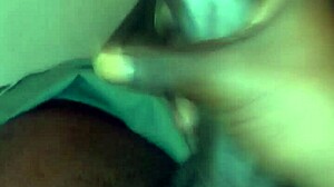 Big black cock shoots massive cum load