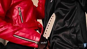 puta peligrosa fucks ruined guy after knife threat in roleplay