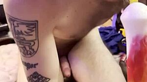 She gives a good cock sucking session