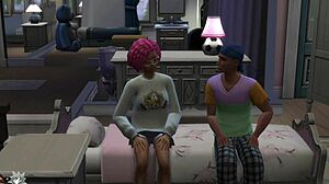 step brother and step sister erika acharya caught by step father