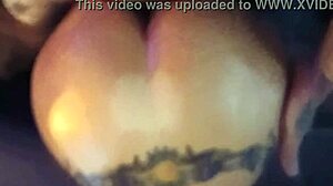 This couple tries a monster cock for the first time in sheer lingerie 😍