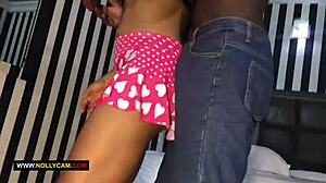 her sexy dance made my cock hard for some wet pussy action