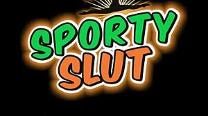 Madison's incredible ass shakes on fit 18+ body with perky tits