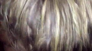 Blonde BBW Sloppily Sucks Monster BBC!