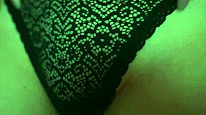 Babe SHAKES Ass In THONG Panties Try On