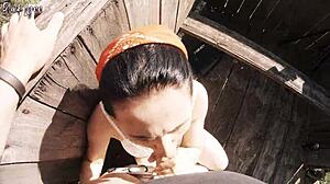 冒险户外面交和射喉在狩猎塔