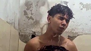 stepmother rides black cock in cowgirl while not son is away at work