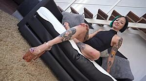 Kimi Balls-Deeped by Huge Black Cock in Anal with Dirty Talk!