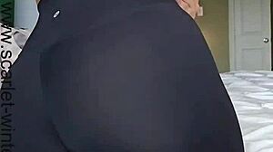 Petite Asian teen hops on massage table for hardcore pussy riding and fucking on desk with big cock client.