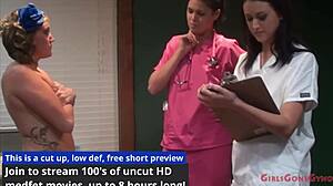 Blonde Nurse Taylor Raz Humiliates Patient With Close-Up Orgasm In Hospital