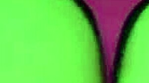 Babe SHAKES Ass In THONG Panties Try On