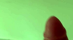 Big ass stepdaughter bent over in school uniform gets licked and creampied