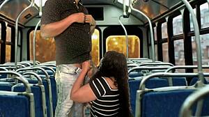 follando en bus transporte publico en movimiento with roommate ojala se pueda repetir 🚍