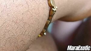 Horny BBW Ebony MILF in Lagos traffic scene with Mara Exotic