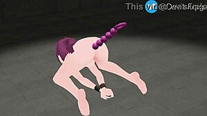 3D Hentai BDSM Anal Beads Training Unleashed