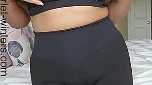 Petite Asian teen hops on massage table for hardcore pussy riding and fucking on desk with big cock client.