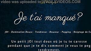 french joi pegging with jerk off instructions