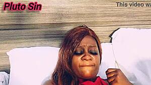 pregnant lady hints at pleasure with big black cock