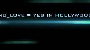 no love, yes in hollywood with footjob on monster cock by latina