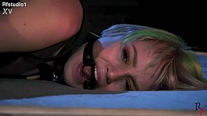 Astrid Gets Punished with Ass Spanking for Curiosity