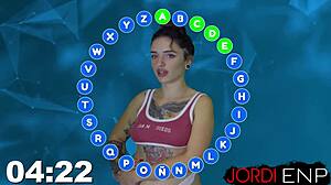 Time for sexy parody pajapalabra, prvega answers questions and rides cock