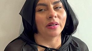 Priest Fucks Horny Latina Whore with Big Tits and Ass.