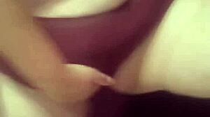 I play with her pussy sensually then doggystyle