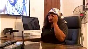 big ass mama fucks to get job please watch full part on red chubby ass shaking mommy big cock black ebony lover