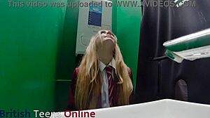 Gloryhole Teen 18+ Sucks Cock Hard