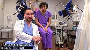 oh man i caught this black teen burglar so i pounded her petite pussy doggystyle in office