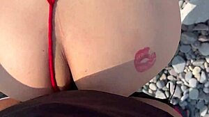 Valentina gets fucked on beach after party