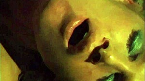 Watch this cougar deepthroat and get fucked in the car, cumshot on her tits. Who's watching?