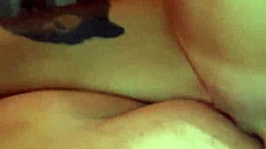 hot brunette from lesbian illusion girls rubs her wet pussy on my ass until she orgasms