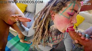 anuskatzz returns for insane triple anal with big cocks 😈💥