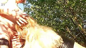 Oh man, outdoor lesbian sex with that curvy milf and chubby grandma... big ass licking kissing!